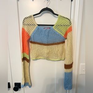 Urban outfitters crochet top